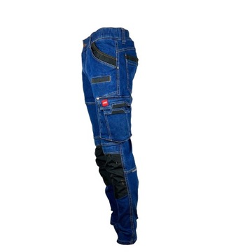 ART.MAS Рабочие брюки ДЖИНСЫ СТРЕТЧ джинсы узкого кроя OHS ELASTIC XL