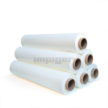 10x Folia STRETCH BIAŁA 3kg 50cm STRECZ mleczny