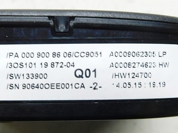 LAMPA OSVĚTLENÍ KABINY - MERCEDES C W205