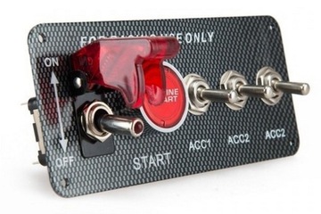 STARTER SILNIKA PANEL RAJDOWY + 3 WŁĄCZNIKI