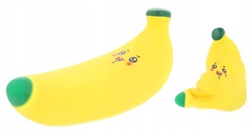 BANAN GNIOTEK GUMOWY ZABAWKA ANTYSTRESOWA SQUISHY