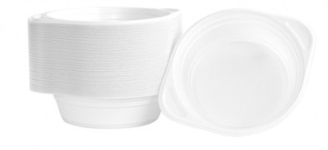 Flaczarka plastikowa 500ml śr 16cm 100szt biała