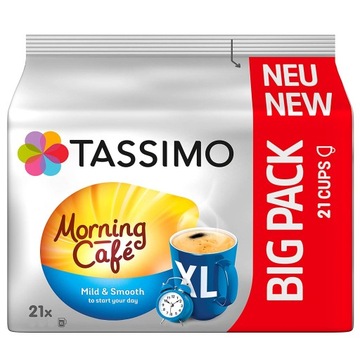 TASSIMO капсулы Morning Crema XL Set 100 капсул