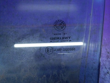 ALFA ROMEO 147 HB 5D SKLO (OKNO) DVEŘNÍ DVEŘE LEVÝ PŘEDNÍ