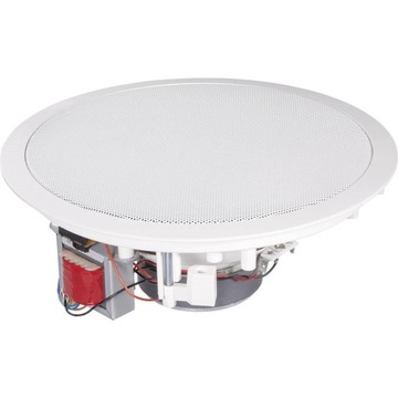 Głośnik sufitowy PA do zabudowy 200 mm 87dB 45W