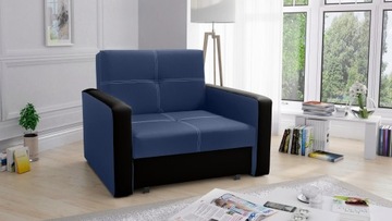 SOFA AGATA- meble młodzieżowe jedynka granat 22r