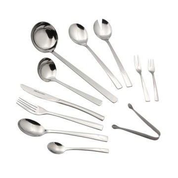Набор столовых приборов БУДУЩЕЕ на 12 персон. СЕРЕБРО