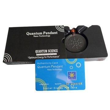 Wisiorek Quantum Scalar Energy Ion naszyjnik dla k
