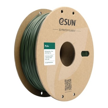 eSun PLA+ Filament oliwkowy zielony 1.75mm 1kg papierowa szpula