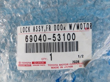 LEXUS GS IS ZÁMEK DVEŘE PŘEDNÍCH LEVÝCH