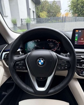 BMW Seria 5 G30-G31 Touring Facelifting 2.0 520d 190KM 2021 BMW Seria 5 520d Luxury Line KAMERA AMBIENTE serwisowany Bezwypadkowy, zdjęcie 20