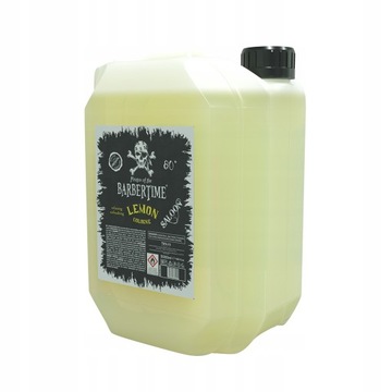 BARBERTIME AFTER SHAVE COLOGNE WODA KOLOŃSKA PO GOLENIU LEMON 5000ML