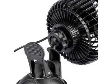 GRATISY# AMiO WIATRAK SAMOCHODOWY WENTYLATOR DO AUTA 12V