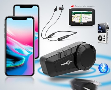 BLUETOOTH-ИНТЕРКОМ FREEDCONN KY-PRO МОДЕЛЬ 2022 ГОДА НОВЫЙ