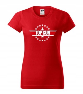 Koszulka T-shirt TOP GUN MAVERICK NASA SAMOLOT