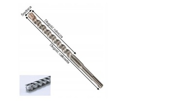 MAKITA WIERTŁO DO BETONU ZBROJONEGO 12,0X315 mm