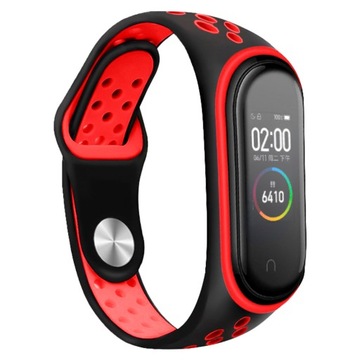 Opaska pasek perforowany do Xiaomi Mi Band 3/4 | 7 KOLORÓW