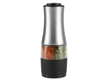 Электрическая мельница для соли и перца 2в1 СТАЛЬ