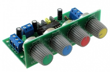 AVT1634C Przedwzmacniacz z TDA1524A zmontowany