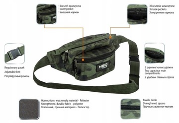 НАСТЕННАЯ СУМКА NEO 84-324 КАМУФЛЯЖНАЯ НАСТЕННАЯ СУМКА