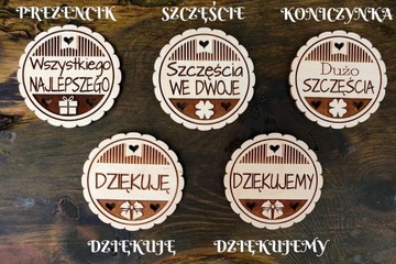 PREZENT NA ŚLUB Komplet ręczników MĄŻ i ŻONA