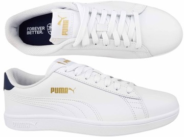 Puma Buty męskie sportowe Smash V2 L, biały, r. 40,5