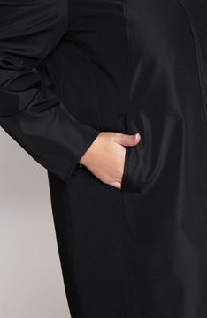 Elegancki płaszczyk w kolorze czerni 46
