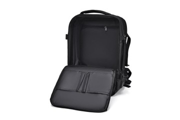 БИЗНЕС РЮКЗАК, дорожная ручная кладь ДЛЯ НОУТБУКА 17 ДЮЙМОВ, ЧЕРНЫЙ Baltan