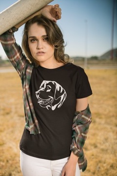 Koszulka damska LABRADOR RETRIEVER T-shirt PIES