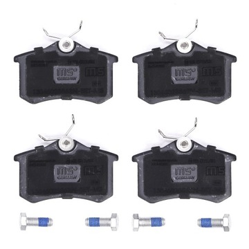 ЗАДНИЕ колодки AUDI A4 B6, B7, A6 C5, VW POLO, GOLF IV