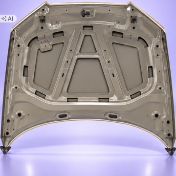 8V5823029 AUDI A3 CABRIO 2014-19 NAUJAS aliuminio variklio dangtis kaip originalas – nuotrauka 12