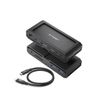 JSAUX Stacja dokująca 11w1 100W 4K 120Hz HB1101