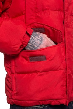 LEE PUFFER JACKET MĘSKA KURTKA ZIMOWA KAPTUR 2XL