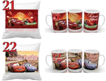 Cars Cars Cushion Set+кружка+назвать много дизайнов