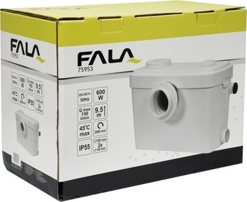 POMPA WC MŁYNEK ROZDRABNIACZ PRZEPOMPOWNIA