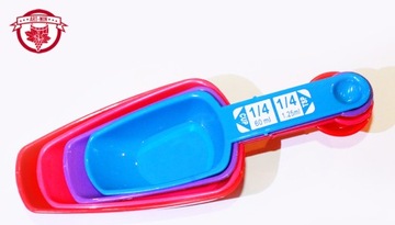 Кухонные мерные стаканчики для сыпучих продуктов, 4 шт.