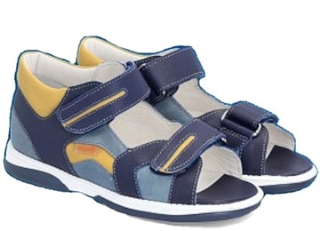 MEMO DENVER SANDAŁY KAPCIE Z OBCASEM THOMASA 31