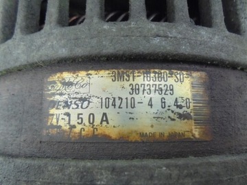 ALTERNÁTOR 30737529 VOLVO C70 II 2.4 20V