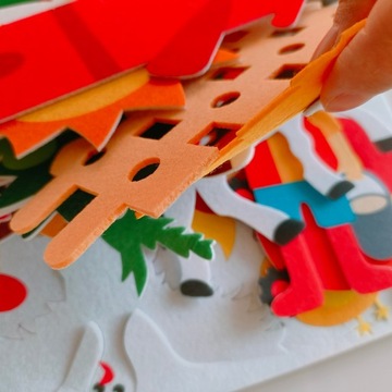 Educational board FELT MAT SET OF FELT FARM BOARDS