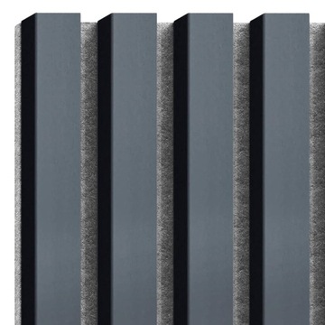 ЛАМЕЛЬ НА АНТРАЦИТОВОМ СЕРОМ ВОЙЛКЕ