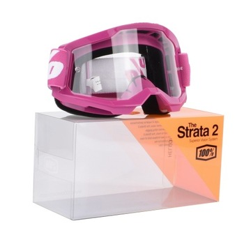Gogle 100% STRATA 2 FLETCHER Szyba Przezroczysta