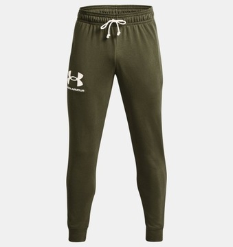 SPODNIE MĘSKIE DRESOWE UNDER ARMOUR JOGGERY BAWEŁNIANE R. M