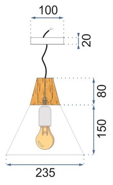 ПОДВЕСНОЙ СВЕТИЛЬНИК LOFT SCANDI C БЕЛЫЙ
