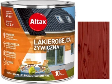 ALTAX LAKIEROBEJCA ŻYWICZNA DO DREWNA JATOBA 2.5L