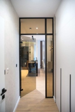 Стеклянная стена здания, стеклянная дверь LOFT, ИЗГОТОВЛЕНО НА ЗАМЕР