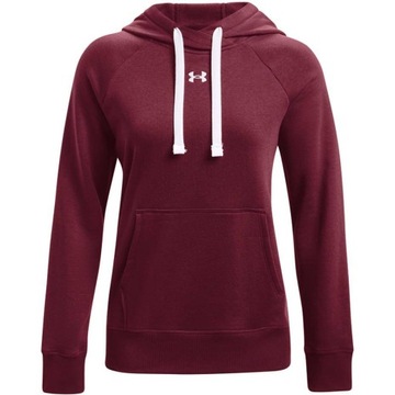 BLUZA z KAPTUREM damska kangurka UNDER ARMOUR S