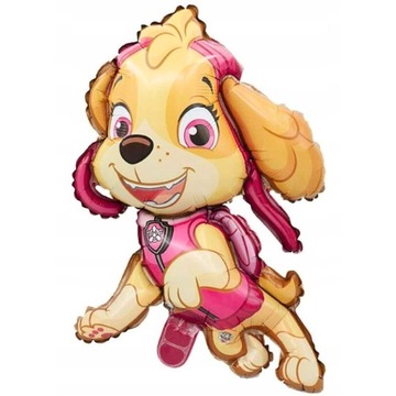 Balon foliowy piesek SKYE Psi Paw Patrol pink 52cm