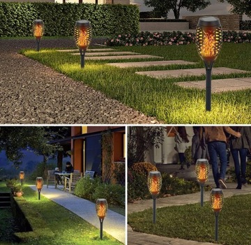 ЗАЗЕМЛЯЮЩАЯ ЛАМПА ЧЕРНАЯ СОЛНЕЧНАЯ СВЕТОДИОДНАЯ НАРУЖНАЯ ЛАМПА IP65, 2 шт.