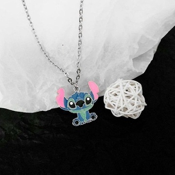 2 X NASZYJNIK WISIOREK PRZYJAŹNI STITCH BFF OHANA STICH 2 SZT PRZYJAŹŃ