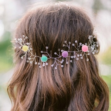 Цветные плюшевые шарики Craft Fuzzy Pom Pompon, маленькие